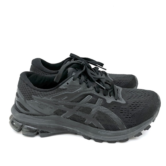 ASICS GT-1000 Running Shoes Triple Black - Picture 1 of 13